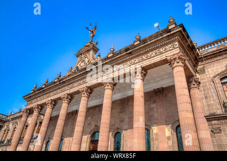 Monterrey, Macroplaza, Regierungspalast (Palacio del Regierung) Stockfoto