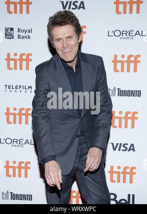 Toronto, Ontario, Kanada. 10. Sep 2019. Willem Dafoe besucht die "otherless Brooklyn 'Premiere während der 2019 Toronto International Film Festival im Princess of Wales Theatre am September 10, 2019 in Toronto, Kanada. Foto: PICJER/imageSPACE/MediaPunch Credit: MediaPunch Inc/Alamy leben Nachrichten Stockfoto