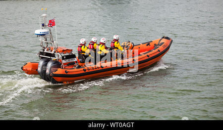 RNLI Bournemouth UK Stockfoto