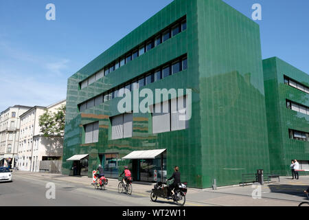 Eine allgemeine Ansicht von Rossetti Gebäude, das Institut für Krankenhaus Pharma in Basel, Schweiz Stockfoto