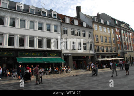 Dänemark, Kopenhagen, Straßen Stockfoto