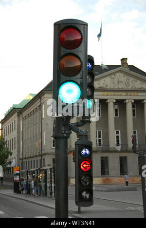 Dänemark, Kopenhagen, Straßen Stockfoto