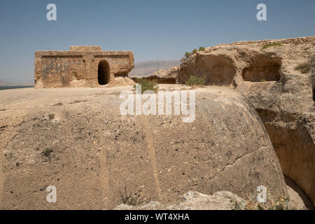 Takht-e Rostam alte buddhistische Stupa-Kloster in Samangan, Afghanistan im August 2019 Stockfoto