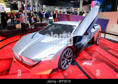 BMW Concept Car auf der Internationalen Automobil ausstellung IAA 2019, Frankfurt am Main, Deutschland Stockfoto