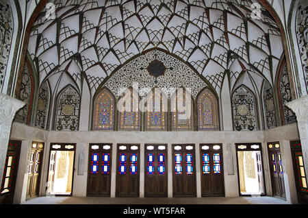 Kashan/Iran - 05 Okt 2012: Tabatabei Haus, Kashan, Iran Stockfoto