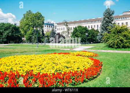 City Garden am Frühling in Sofia, Bulgarien Stockfoto