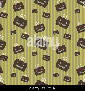 Halloween nahtlose Vektor Muster Stock Vektor