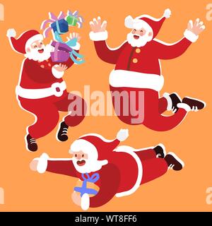 Santa claus cute Abbildung Stock Vektor