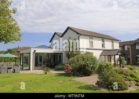 Weingut Hotel, Denbies Wine Estate, Dorking, Surrey Hills, North Downs, England, Großbritannien, USA, UK, Europa Stockfoto