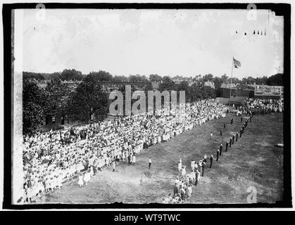 Memorial Day Zeremonie, 1923 Stockfoto