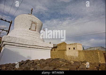 Stupa in Thiksey Kloster Stockfoto