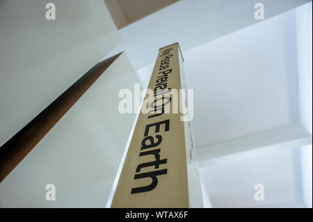 Totem an War Remnants Museum Stockfoto