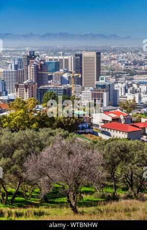Stadtzentrum Skyline, Cape Town, Western Cape, Südafrika Stockfoto