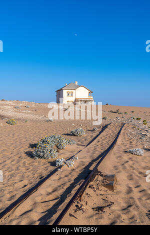 Verlassenes Haus, Kolmanskuppe, Karas, Namibia Stockfoto