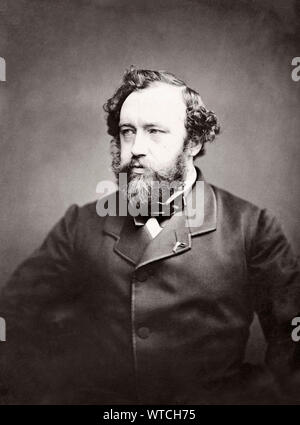 Antoine-Joseph 'Adolphe Sax' (1814 - 1894) war ein belgischer Erfinder und Musiker, die das Saxophon in den frühen 1840er Jahren erstellt wird, die Patentierung im Jahr 1846. Er Stockfoto