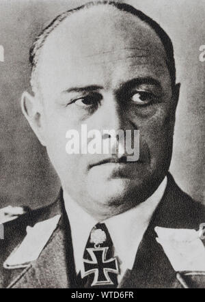 Albert Kesselring (1885 - 1960) war ein deutscher Generalfeldmarschall der Luftwaffe während des Zweiten Weltkrieges, die später wegen Kriegsverbrechen verurteilt wurde. Stockfoto