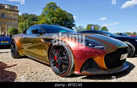 Aston Martin DBS Superleggera auf der Messe 2019 Concours d'Elegance in Blenheim Palace am 8. September 2019 Stockfoto