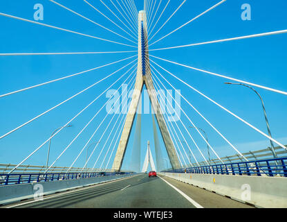 Cadiz, Spanien - 23. Juni 2019. Die Verfassung von 1812, auch bekannt als Brücke oder La Pepa Brücke. Cadiz. Andalusien, Spanien. Stockfoto