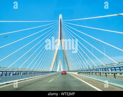 Cadiz, Spanien - 23. Juni 2019. Die Verfassung von 1812, auch bekannt als Brücke oder La Pepa Brücke. Cadiz. Andalusien, Spanien. Stockfoto