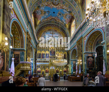 Iwano-frankiwsk: Kathedrale des Heiligen Auferstehung in, Iwano-frankiwsk Oblast, Ukraine Stockfoto