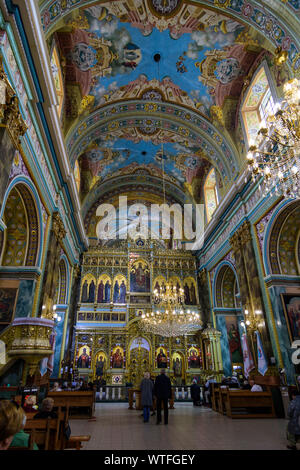 Iwano-frankiwsk: Kathedrale des Heiligen Auferstehung in, Iwano-frankiwsk Oblast, Ukraine Stockfoto