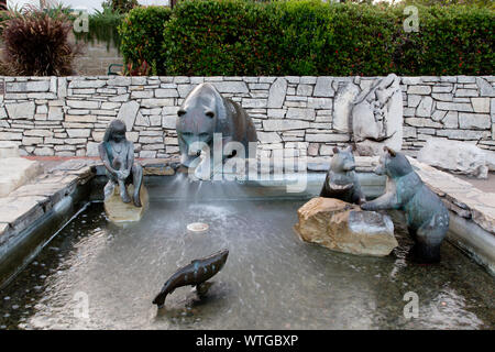 Mission San Luis Obispo de Tolosa ist eine spanische Mission 1772 Gegründet von Vater Junípero Serra in der heutigen Stadt San Luis Obispo, Kalifornien Stockfoto