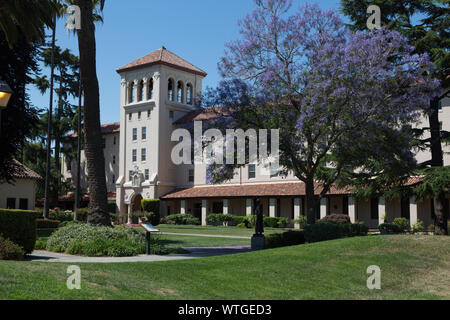 Die Mission Santa Clara de Asís, Santa Clara, Kalifornien Stockfoto