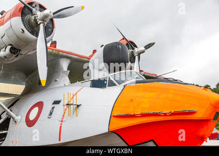 Vintage Kampfflugzeuge an RAF Cosford Stockfoto