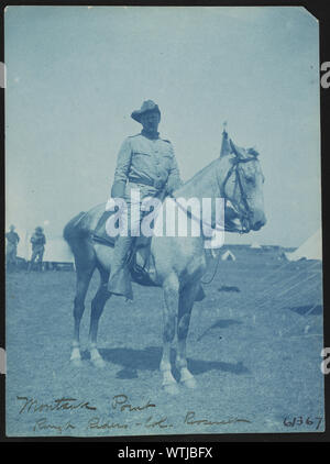 Montauk Point Rough Riders - Colonel Roosevelt Stockfoto