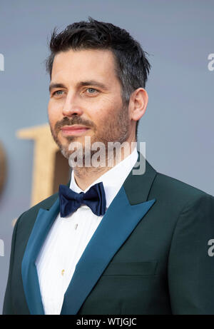 London - England - Sep 9: Robert James-Collier besucht die "Weltpremiere von Downton Abtei" in Leicester Square, London, Großbritannien, am 9. September 2019. Stockfoto