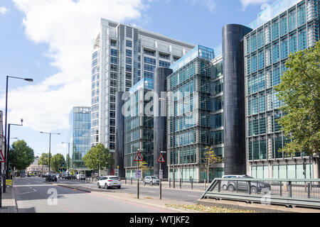 Der Regent Place, Euston Road, Westminster, London Borough von Camden, Greater London, England, Vereinigtes Königreich Stockfoto