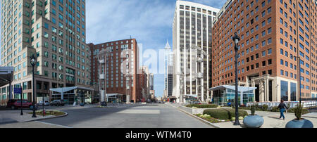 Innenstadt Innenstadt von Raleigh North Carolina Stockfoto