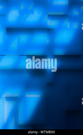 Abstrakt - Blau Studie Stockfoto