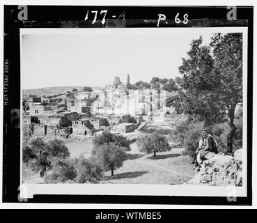 Ölberg, Bethany, etc. bethanien von den Pisten von Olivet Stockfoto