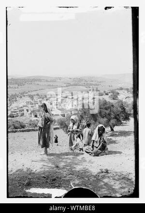 Ölberg, Bethany, etc. bethanien von den Pisten von Olivet Stockfoto