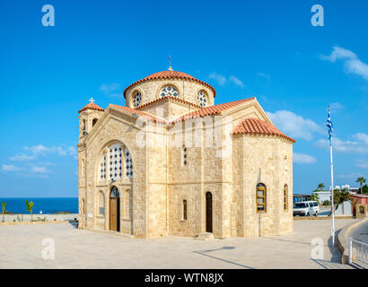 Kirche von Agios Georgios, in der Nähe von Peyia (Ayia Thekla), Paphos, Zypern Stockfoto