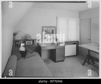 Herr und Frau Abr. Schreiber, Wohnsitz an 112-38 72 Ave., Forest Hills, Long Island. Stockfoto
