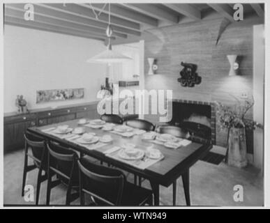 Herr und Frau Abr. Schreiber, Wohnsitz an 112-38 72 Ave., Forest Hills, Long Island. Stockfoto