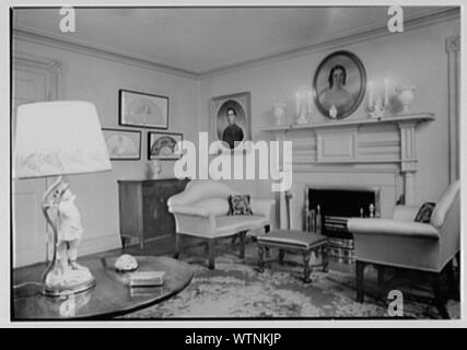 Herr und Frau T. Ferdinand Wilcox, Residence auf Smith Ridge Rd., New Canaan, Connecticut. Stockfoto