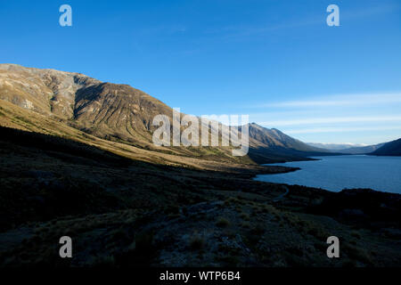 Nördlich zu den Mavora Lake nach Süden, Southland, Neuseeland. Stockfoto