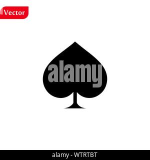 Spaten Symbol Abbildung isoliert Vektor Symbol Stock Vektor
