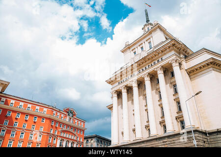 Nationalversammlung-Gebäude in Sofia, Bulgarien Stockfoto