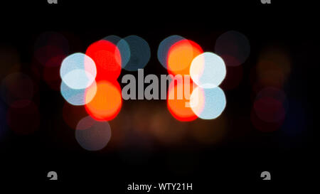 Abstrakte defokussierten buntes Licht. Sie können das Aussehen und das Gefühl von jedem Foto ändern. Stockfoto