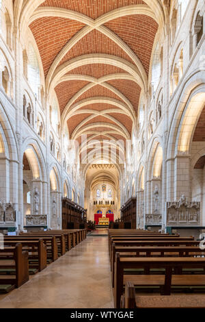 Buckfast Abbey Innen Stockfoto