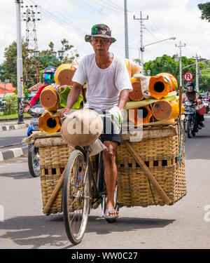 Fahrrad, Yogyakarta, Java, Indonesien Stockfoto