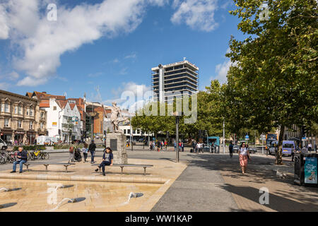 St Augustines Parade, The Centre, City of Bristol, Großbritannien Stockfoto