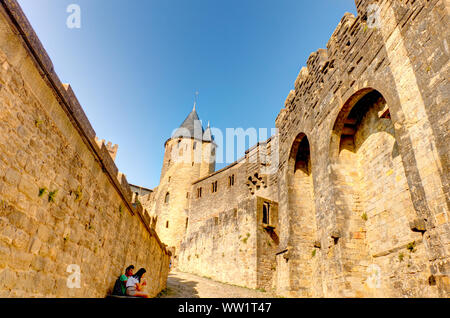 Carcassonne, Frankreich Stockfoto