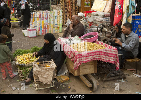 Ägypten, Luxor, im Souk | Verwendung weltweit Stockfoto