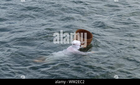 Ama Frauen Pearl divers Stockfoto