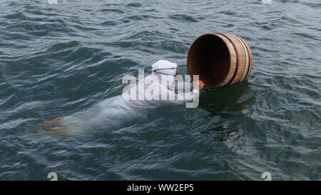 Ama Frauen Pearl divers Stockfoto